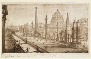 Ideal Reconstruction of the Circus Maximus by Giovanni Battista Piranesi