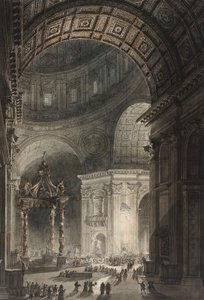 Illumination of the Cross in St. Peters on Good Friday by Giovanni Battista Piranesi