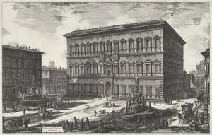 Palazzo Farnese in Rome (Views of Rome)