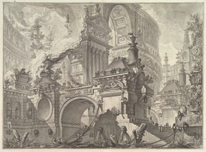 Parte di ampio magnifico Porto alluso degli antichi Romani, ca. 1749-50