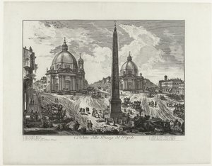 Piazza del Popolo in Rome