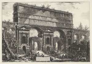 Porta Maggiore in Rome, Views of Rome (series title)