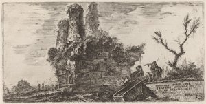 Tomb of the Three Curiatii Brothers in Albano by Giovanni Battista Piranesi