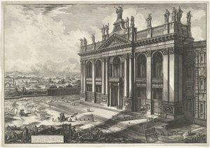 St. John Lateran in Rome by Giovanni Battista Piranesi