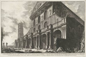 St. Paul Outside the Walls in Rome by Giovanni Battista Piranesi