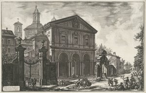 St. Sebastian Outside the Walls in Rome (Views of Rome) by Giovanni Battista Piranesi