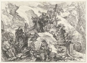 Skeletons and Sculptures Capricci decorativi (former series title) Grotteschi (series title)