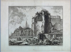 Temple of Venus in Rome by Giovanni Battista Piranesi