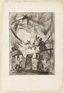 The Carceri, plate 9 by Giovanni Battista Piranesi