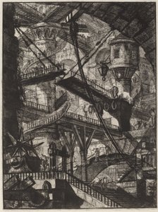 The Drawbridge by Giovanni Battista Piranesi