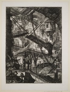 The Drawbridge by Giovanni Battista Piranesi