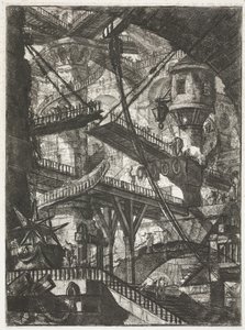 The Drawbridge by Giovanni Battista Piranesi