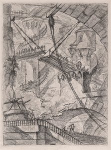 The Drawbridge, from Carceri by Giovanni Battista Piranesi