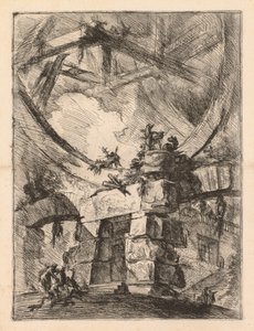 The Prisons: A Prison Door, 1745-1750 by Giovanni Battista Piranesi