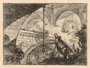 The Prisons: A Series of Galleries with Crane-Like Erection of Beams