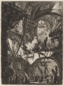 The Smoking Fire by Giovanni Battista Piranesi