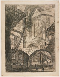 The Smoking Fire by Giovanni Battista Piranesi