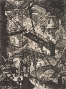 The Drawbridge by Giovanni Battista Piranesi