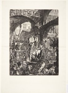 The Man on the Rack by Giovanni Battista Piranesi