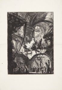 The Smoking Fire by Giovanni Battista Piranesi