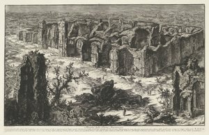 Baths of Caracalla in Rome by Giovanni Battista Piranesi
