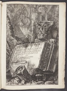 Title Page by Giovanni Battista Piranesi