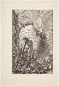 Tomb Chambers of the Old Romans, in Rome and Outside the City by Giovanni Battista Piranesi