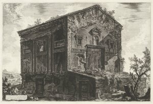 Tomb of Aspasia Annia Regilla in Rome by Giovanni Battista Piranesi