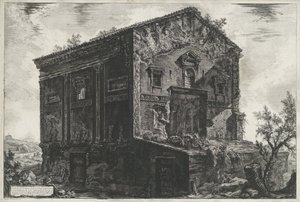 Tomb of Aspasia Annia Regilla in Rome (series title: Views of Rome) by Giovanni Battista Piranesi