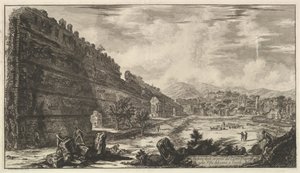 View of the Remains of the Castro Pretorio in the Villa Adriana at Tivoli, 1770 by Giovanni Battista Piranesi
