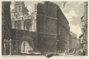 The Forum of Augustus by Giovanni Battista Piranesi