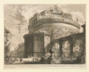 View of the Mausoleum by Giovanni Battista Piranesi