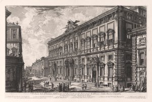 View of the Palazzo Built on the Quirinal for the Secretary of the Briefs and the Sacred Council (from Views of Rome)