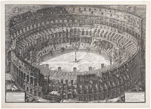 View of the Flavian Amphitheater Called the Colosseum by Giovanni Battista Piranesi