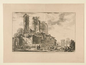 View of the City by Giovanni Battista Piranesi