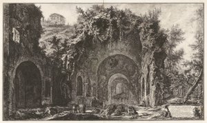 View of the Fountain and the Caves of... by Giovanni Battista Piranesi