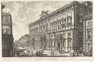 View of the Palazzo della Consulta on the Quirinal housing the Papal Secreteriat