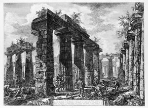 View of the Temples of Paestum