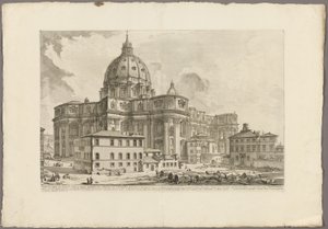 View of the Exterior of St. Peter