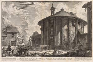 Views of Rome: Temple of Cybele by Giovanni Battista Piranesi