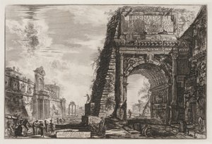 Views of Rome: The Arch of Titus by Giovanni Battista Piranesi