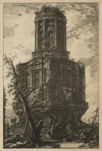 Views of Rome: The Tomb, called La Connocchia by Giovanni Battista Piranesi