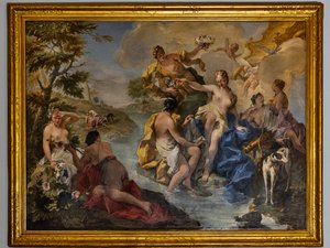 Diana and the Nymphs by Giovanni Battista Pittoni