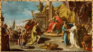 The Continence of Scipio by Giovanni Battista Pittoni