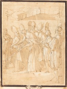 The Founding of Santa Maria Maggiore by Giovanni Battista Ricci