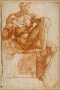 Ignundo on the Sistine Vault by Giovanni Battista Rosso Fiorentino