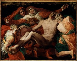 Pieta by Giovanni Battista Rosso Fiorentino