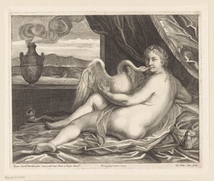 Leda and the Swan by Giovanni Battista Sintes