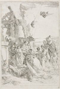 Adoration of the Magi by Giovanni Battista Tiepolo