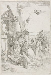 Adoration of the Magi by Giovanni Battista Tiepolo
